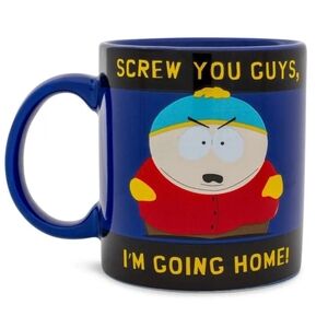 Blue South Park Eric Cartman Character Ceramic Mug